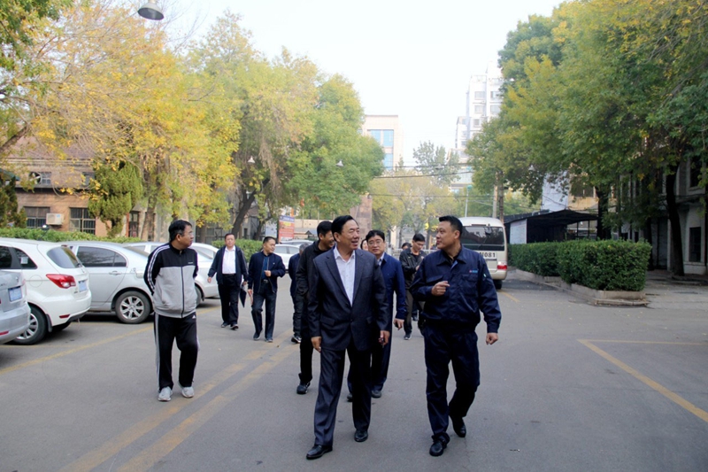 濱州市高級技工學校黨委書記、校長王樹林到濱州市鍛壓機械廠調研企業(yè)發(fā)展情況